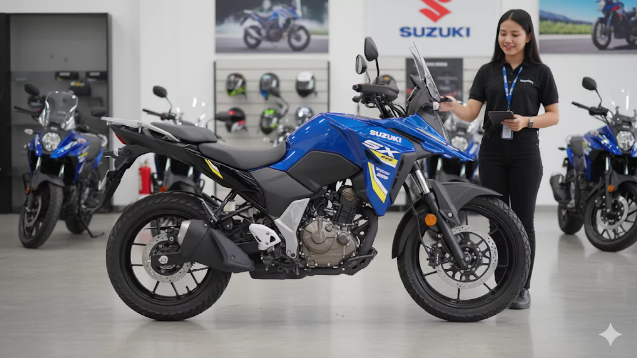 Suzuki V-Strom SX नए कलर ऑप्शन में लांच Suzuki V-Strom SX नए कलर ऑप्शन में लांच