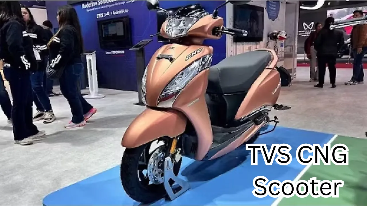 TVS CNG Scooter New Model TVS CNG Scooter New Model