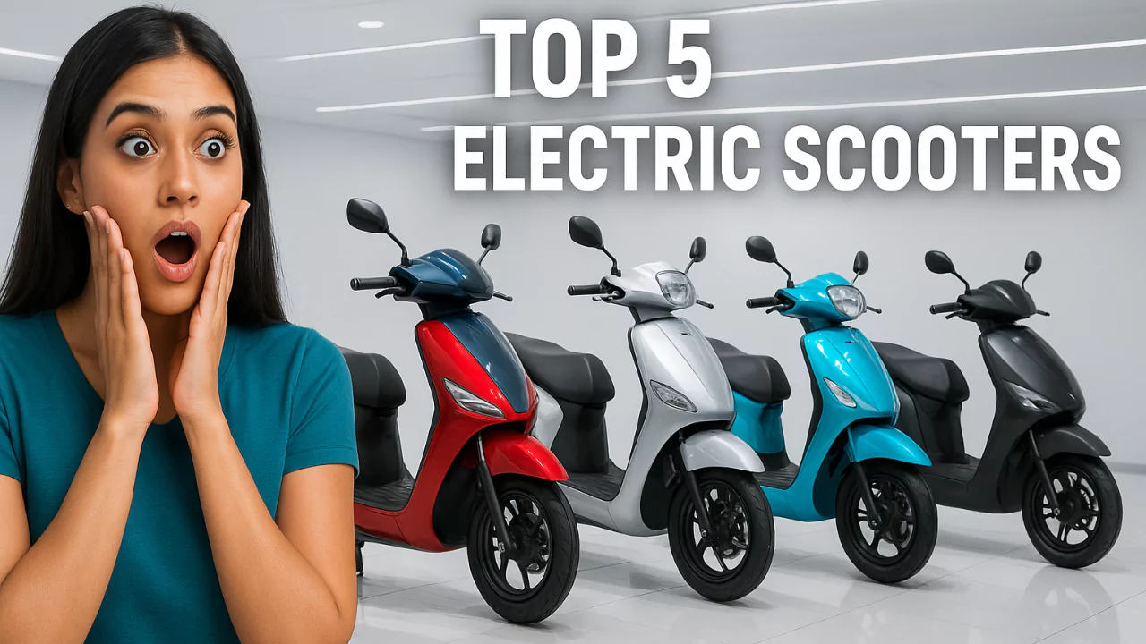 Top 5 Electric Scooter in India कौन सी इलेक्ट्रिक स्कूटर आपको खरीदनी चाहिए Top 5 Electric Scooter in India कौन सी इलेक्ट्रिक स्कूटर आपको खरीदनी चाहिए