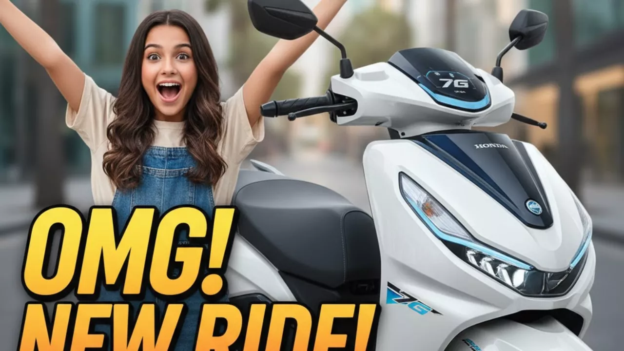 Honda Activa 7G हौंडा जनवरी 2026 में लांच करेगा 7G जाने क्या होगा खास फीचर और स्पेसिफिकेशन