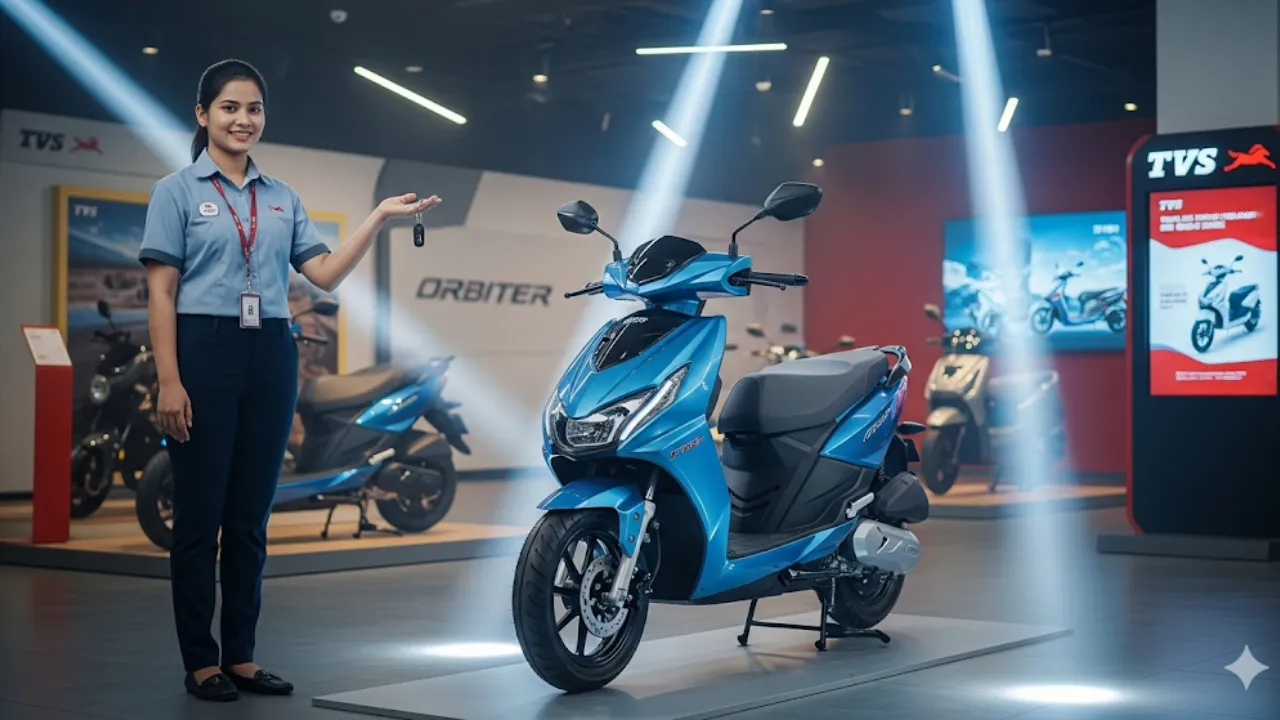 TVS Orbiter Price In India
