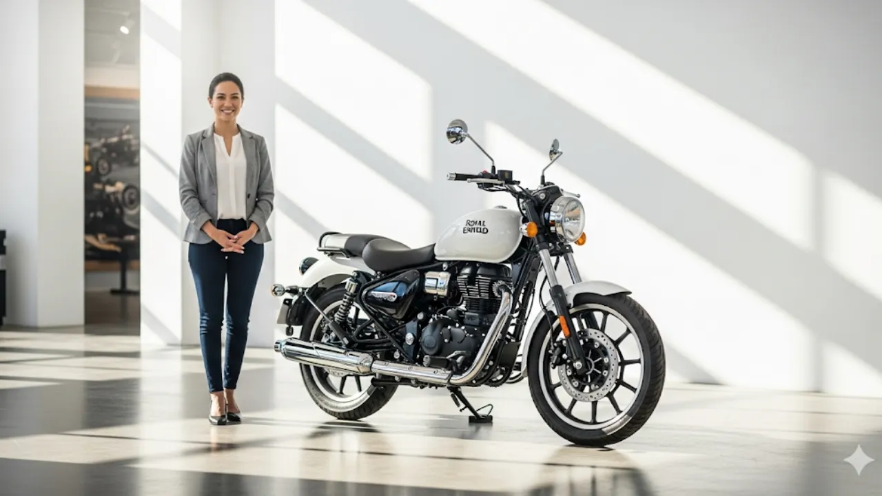 Royal Enfield Meteor 350 स्पॉट हुई न्यू बाइक, जल्द होगी लॉन्च, जानें खासियतें